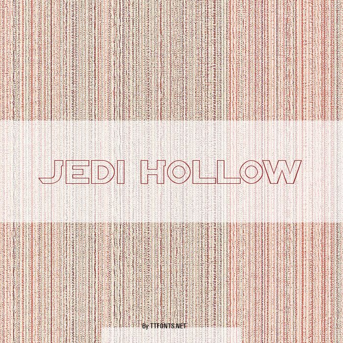 Jedi Hollow example